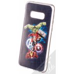 Pouzdro Marvel Avengers 001 TPU ochranné silikonové s motivem Samsung Galaxy S10e tmavě modré – Zboží Mobilmania