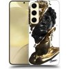 Pouzdro a kryt na mobilní telefon Samsung Picasee ULTIMATE CASE Samsung Galaxy S24 S921B 5G Black Gold