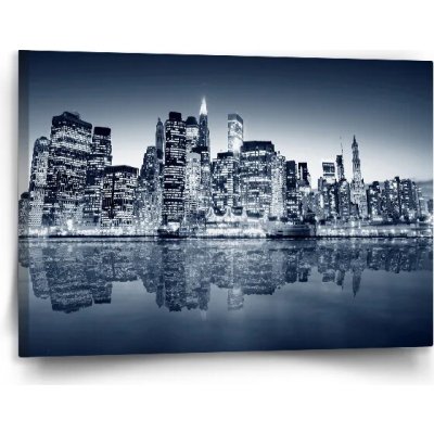 Sablio Obraz Noční New York - 90x60 cm – Hledejceny.cz