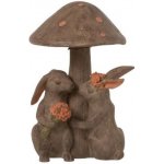 Zamilovaní králíci pod houbou 16*22.5cm – Hledejceny.cz
