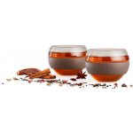 Teacup Lékué Skleněné šálky Cozy 2 x 250 ml – Sleviste.cz