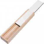 Dřevěná krabička s 8 pastelkami sublimace termotransfer – Sleviste.cz