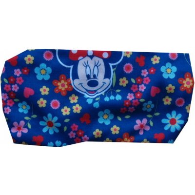 Minnie Mouse čelenka modrá bavlněná – Zboží Dáma