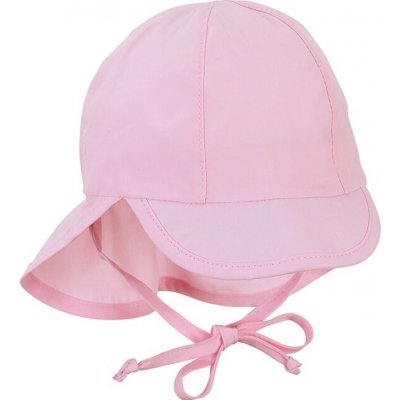 STERNTALER Klobouk organická bavlna s ochranou krku na zavazování pink holka – Zboží Mobilmania