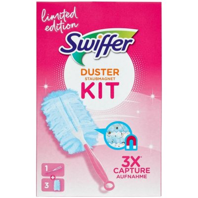 Swiffer Duster Kit Sada na čištění 1 násada + 3 prachovky – Zboží Dáma