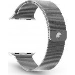 RhinoTech ocelový řemínek milánský tah pro Apple Watch 42 / 44 / 45mm stříbrný RTACC222 – Sleviste.cz