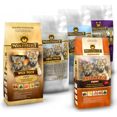 Wolfsblut Pack Puppy 7 x MIX 0,5 kg – Zboží Mobilmania