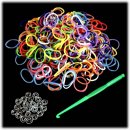 Loom bands Gumičky pro pletení náramků 200 ks mix color