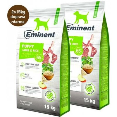 Eminent Puppy Lamb & Rice 2 x 15 kg – Hledejceny.cz