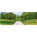 KOMAR 4-538 Papírové fototapety Green Lake rozměr 368 cm x 127 cm – Zboží Mobilmania