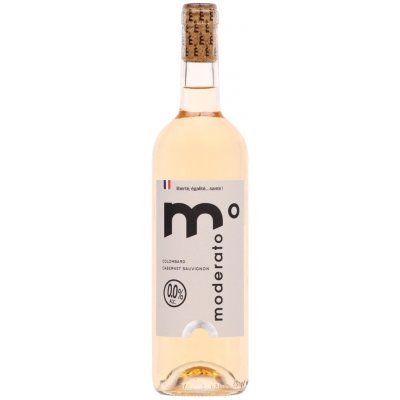 Moderato La Cuvée Originale Rosé nealkoholické růžové víno 0,0 % 0,75 l (holá láhev) – Hledejceny.cz