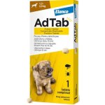 AdTab 56mg žvýkací tablety pro psy 1.3 2.5kg 1ks 2 ks – Zboží Dáma