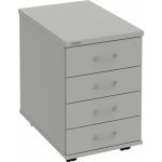 Hobis K 34 C P 4 zásuvky podél 60 cm šedá – Hledejceny.cz