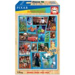 Educa Dřevěné Pixar Disney 100 dílů – Hledejceny.cz
