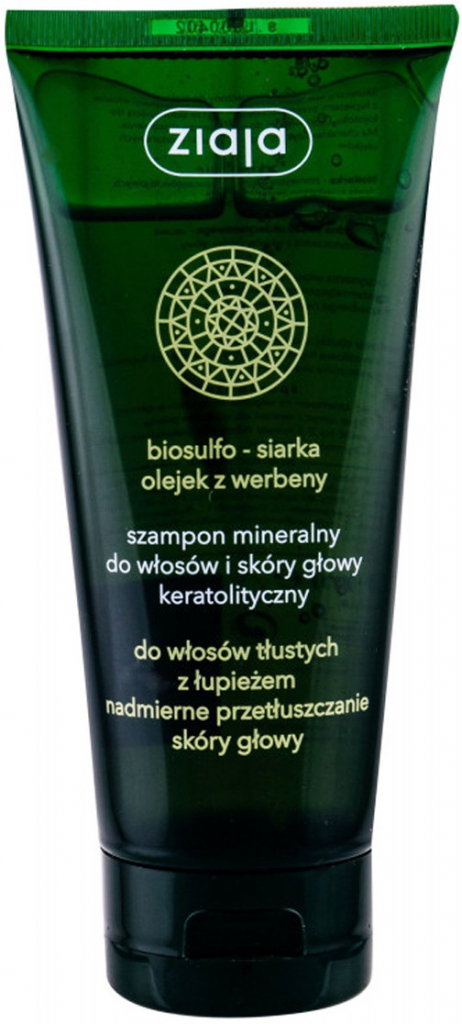 Ziaja Herbal šampon pro mastné vlasy 200 ml