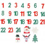 DP CRAFT Dekorace dřevěná Advent DPDN-189 DP – Hledejceny.cz