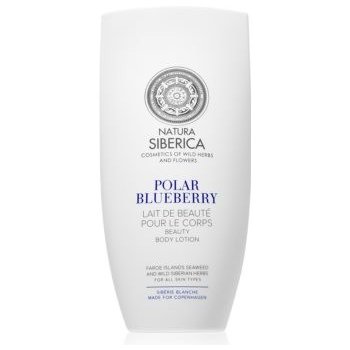 Natura Siberica Siberie Blanche Polární borůvka zkrášlující tělové mléko 200 ml