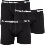 Horsefeathers Dynasty boxer shorts black 3Pack – Zboží Dáma