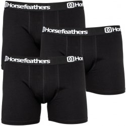 Horsefeathers Dynasty boxer shorts black 3Pack