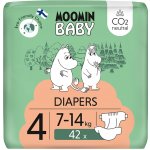 Moomin Baby 4 Maxi 7–14 kg 42 ks – Sleviste.cz