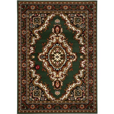 Alfa Carpets Teheran T-102 Green Zelený – Sleviste.cz