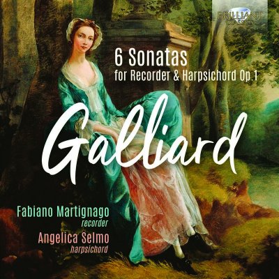 Johann Ernst Galliard - 6 Sonatas for Recorder & Harpsichord Op.1. CD – Zboží Mobilmania