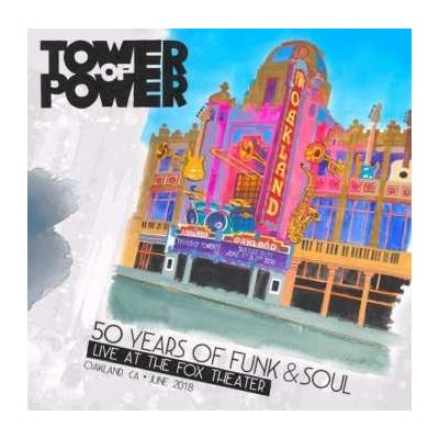 Tower Of Power - 50 Years Of Funk & Soul - Live At The Fox Theater-Oakland Ca-June 2018 DVD