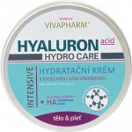 Vivapharm Vivaco Hydratační krém s kyselinou hyaluronovou 200 ml – Zboží Dáma