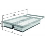 Vzduchový filtr MAHLE LX 4136 – Hledejceny.cz