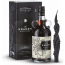 The Kraken Black Spiced 40% 0,7 l (dárkové balení svíčka)