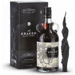 The Kraken Black Spiced 40% 0,7 l (dárkové balení svíčka)