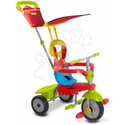 Smart Trike JOY TouchSteering multicolor so slnečníkom a batohom – Zboží Mobilmania