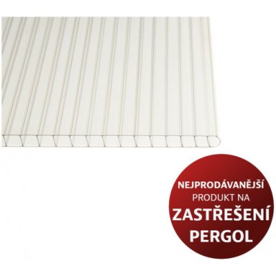 Lexan Dutinkový polykarbonát 10 mm 2,1 x 6 m čirý 1 ks – Sleviste.cz
