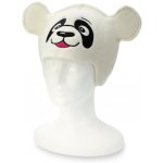 Wooline Čepice Panda bílá ouška krémová – Hledejceny.cz
