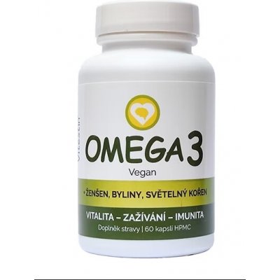 Vitestin Omega 3 Vegan ALA 60 kapslí – Hledejceny.cz