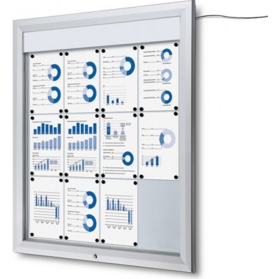 Jansen Display Venkovní vitrína SCT12xA4 s LED osvětlením – Zboží Živě