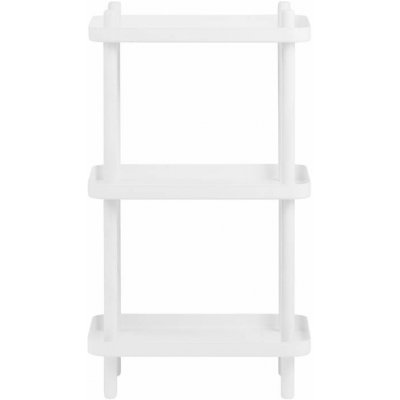 Normann Copenhagen Police Block Shelf, white/white