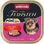 Animonda Vom Feinsten Mini Junior krůta telecí jablko 100 g – Hledejceny.cz