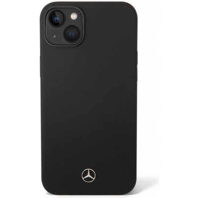 Mercedes Liquid Silicone iPhone 14 Pro černé – Zboží Mobilmania