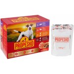 Propesko kuře & hovězí & krůta & jehně 12 x 100 g – Zbozi.Blesk.cz