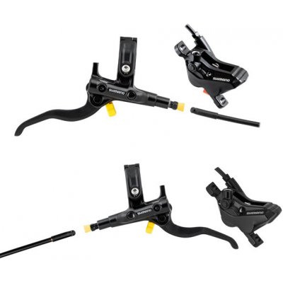 Brzda Shimano BR-MT420 + M4100 4-pístek set přední + zadní – Zboží Dáma