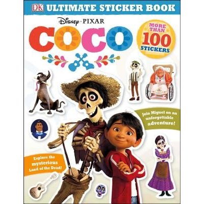 Ultimate Sticker Book: Disney Pixar Coco DKPaperback – Zboží Mobilmania
