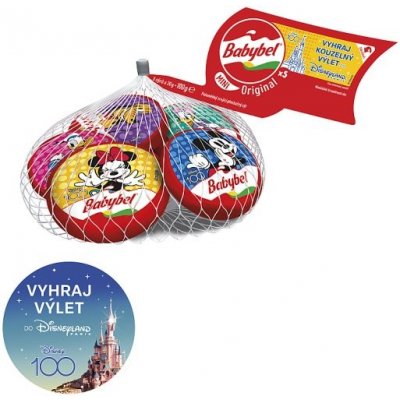 Babybel Mini Original poloměkký zrající plnotučný sýr 5 x 20 g – Hledejceny.cz