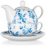 Banquet Čajová sada Blue Flower 400 + 220 ml – Zboží Dáma