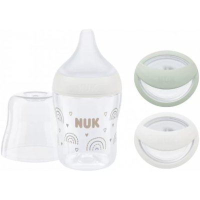Nuk kojenecká láhev Perfect Match Newborn Gift set béžová 150 ml – Zboží Dáma