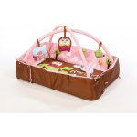 Ludi Hrací deka s mantinelem a hrazdou Sova růžová – Zboží Mobilmania