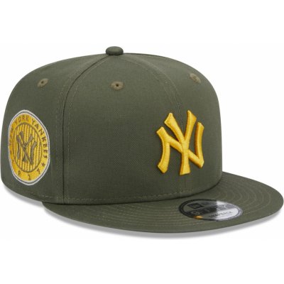 New Era 9FI Side Patch MLB New York Yankees New Olive/Yellow – Zboží Mobilmania