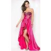 Plesové šaty Luxusní společenské šaty 37301-5 sytě růžová