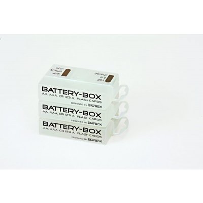 GM RACING Battery BOX pro skladování a přepravu 1-4 AA AAA baterek 1 ks 1 BOX – Zboží Mobilmania