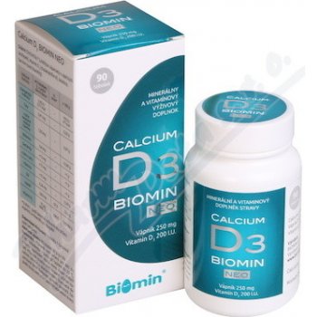 Biomin Calcium Neo s vit. D 90 kapslí